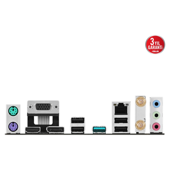 ASUS PRIME H610M-A-WIFI  2xDDR5  M.2  D-SUB  HDMI  DP  Wi-Fi 5  Bluetooth 5.0  12.Nesil  LGA1700 Soket  Anakart