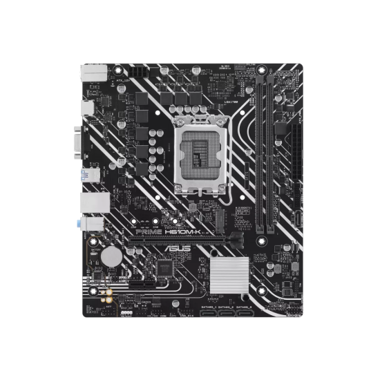 ASUS PRIME H610M-K  2xDDR5  M.2  D-SUB  HDMI  12-13.Nesil  LGA1700 Soket  Anakart