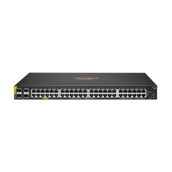 HP Aruba 6000-48G  R8N85A  48Port  Poe  370W  Gigabit  4 Port GigaBit SFP  Yönetilebilir  Rack Mount Switch