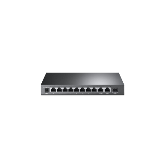 TP-LINK TL-SL1311MP  10 Port  (8 Port Megabit  2 Port Gigabit)  8 Port PoE  124W  +1Port GigaBit SFP  Yönetilemez  Masaüstü 