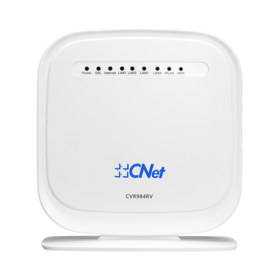 CNET CVR984RV  4 Port  2.4Ghz Wifi  300Mbps  2x3dBi Dahili Anten  VDSL2  ADSL2+ MODEM