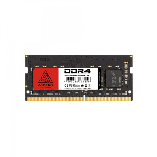 ARKTEK AKD4S16N3200  16GB  DDR4  3200Mhz  1 2V  CL22  Notebook  SODIMM RAM