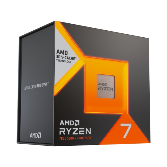 AMD RYZEN 7 7800X3D 8 Core  4 20-5.00GHz  104Mb Cache  120W   AM5 Soket  BOX Kutulu Grafik Kart YOK  Fan YOK