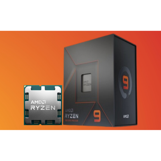 AMD RYZEN 9 7950X 16 Core  4 50-5.70GHz  80Mb Cache  170W   AM5 Soket  BOX Kutulu Grafik Kart YOK  Fan YOK