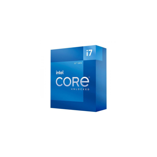 INTEL i7-12700K 12 Core  3.60Ghz  25Mb 190W  LGA1700  12.Nesil  BOX  Grafik Kart VAR  Fan YOK