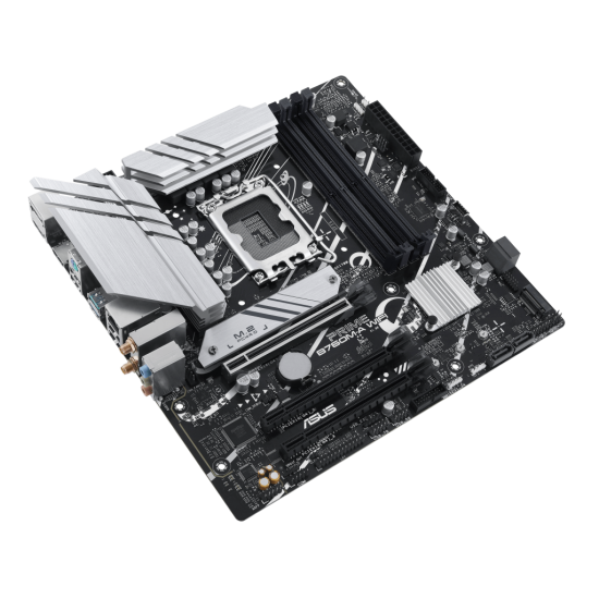 ASUS PRIME B760M-A WIFI  4xDDR5  2x M.2  2xHDMI  DP  Wi-Fi 6  Bluetooth v5.2  12-13.Nesil  LGA1700 Soket  Anakart