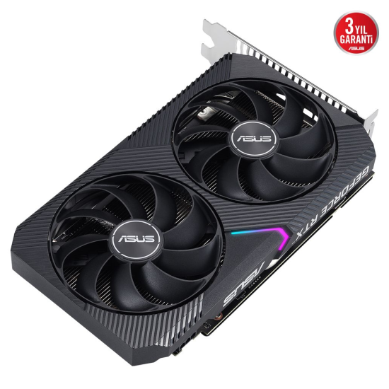 ASUS DUAL-RTX3050-O8G-V2 8GB  GDDR6  128Bit  1xHDMI  1xDP  1xDVI  GAMING Ekran Kartı