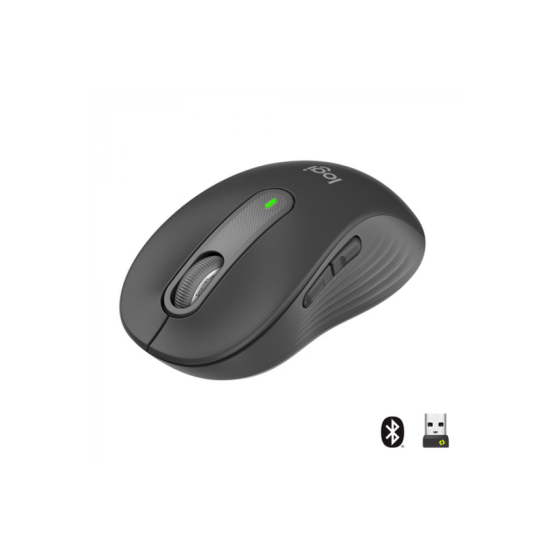 LOGITECH 910-006253  M650 Signature  Siyah  Sağ El  USB Nano 2 4G Kablosuz  4000dpi  Optik  5 Tuşlu  24ay Pil Ömrü  Sessiz Mouse