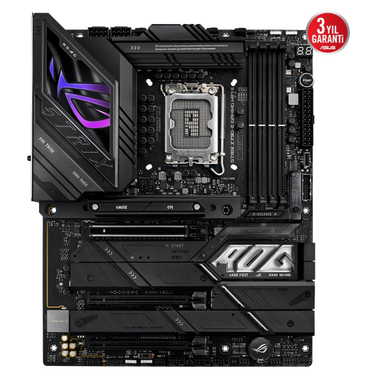 ASUS ROG STRIX Z790-E GAMING WIFI II  4xDDR5   5x M.2  HDMI  DP  Type-C  Wi-Fi 7  Bluetooth 5.4  12-13-14.Nesil  LGA1700 Soket 