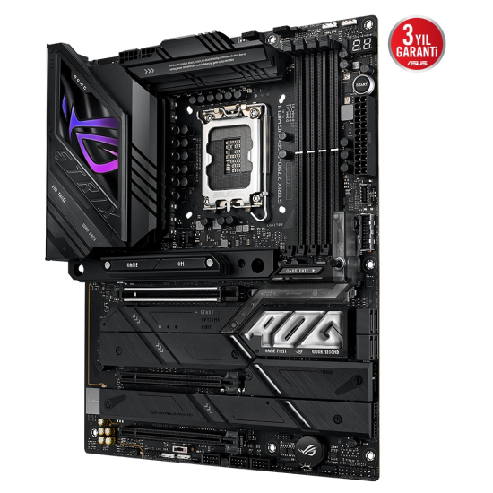 ASUS ROG STRIX Z790-E GAMING WIFI II  4xDDR5   5x M.2  HDMI  DP  Type-C  Wi-Fi 7  Bluetooth 5.4  12-13-14.Nesil  LGA1700 Soket 